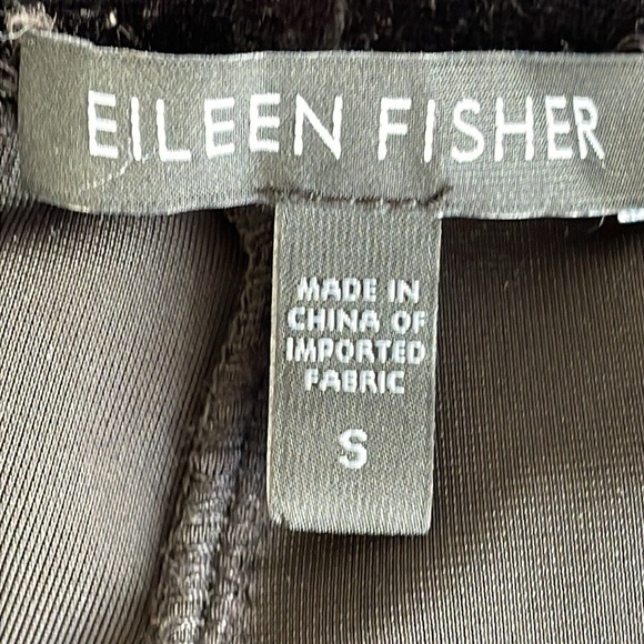 Eileen Fisher Stretch Velvet Knit Leggings - Picture 4 of 6